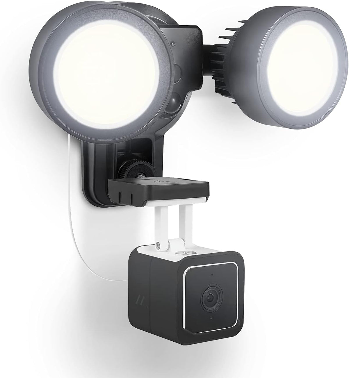 3-in-1 Wired Floodlight, Charger and Mount (Black) W79267