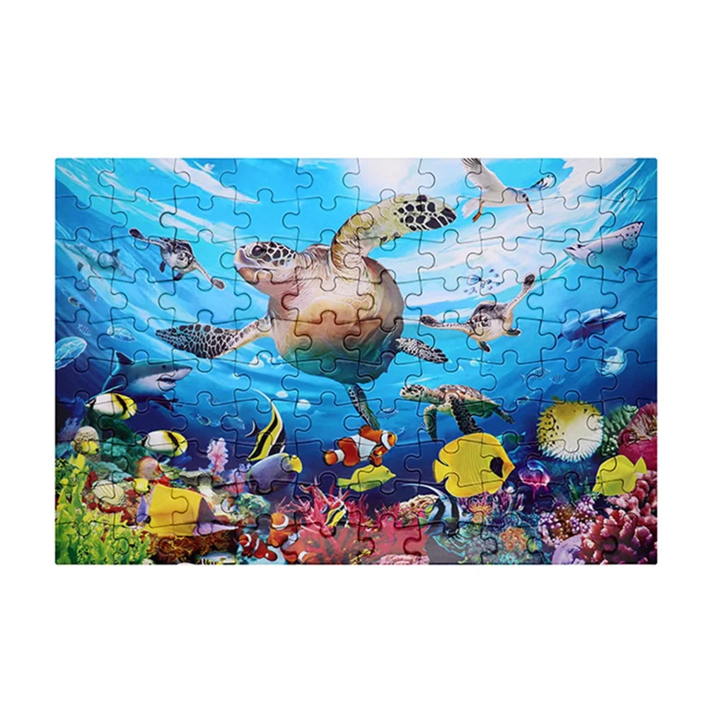 Underwater World 100 Pieces Puzzle T90326