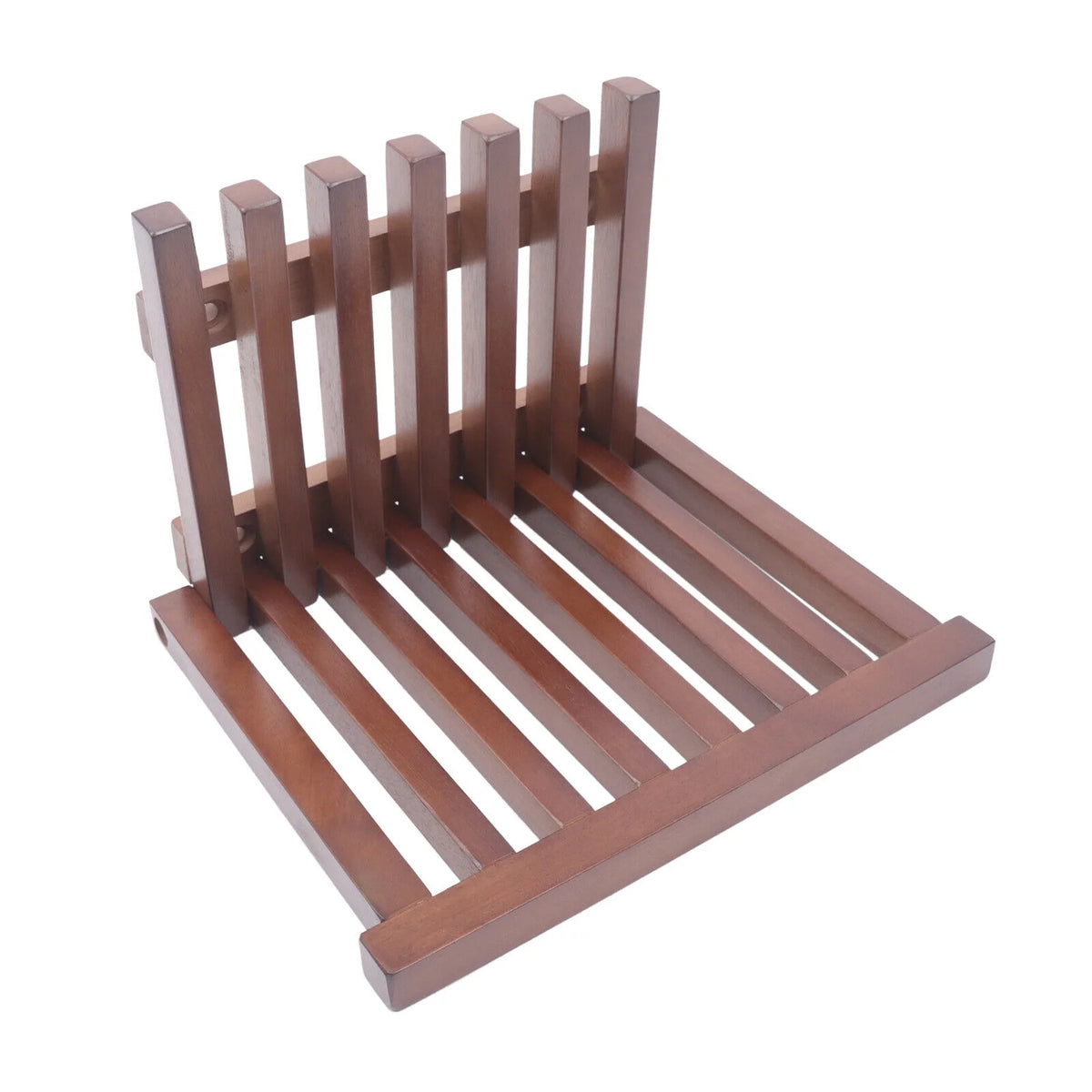 Wall-Mounted Folding Wood Shower Seat Q826
