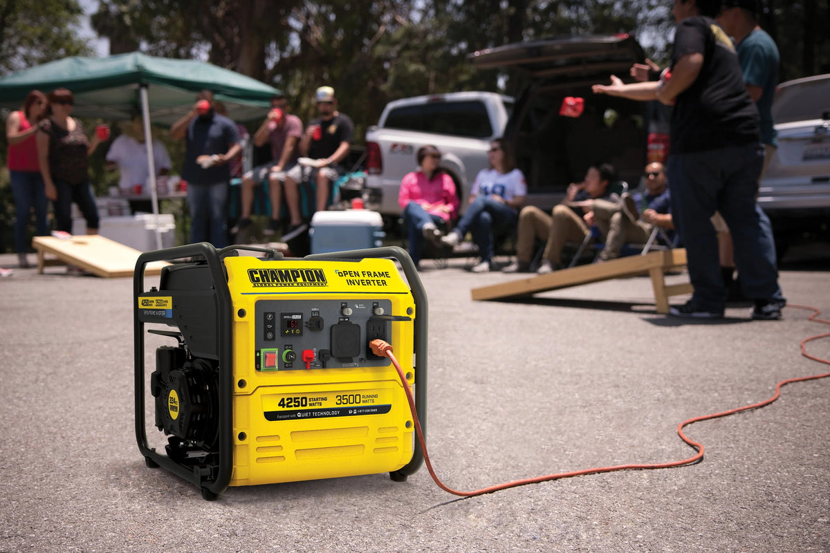 4250-Watt Open Frame Gasoline Inverter Generator R386125