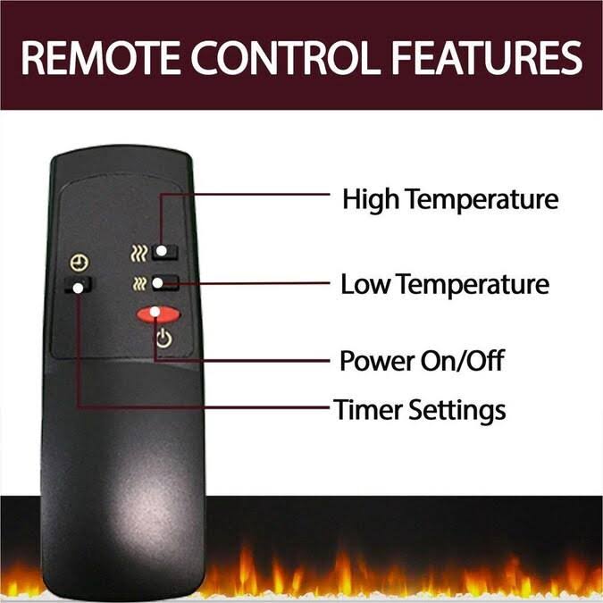 Walnut Mantel Electric Fireplace K900
