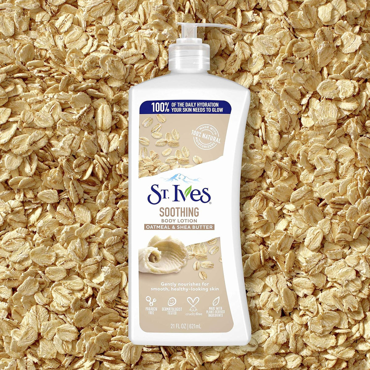 Soothing Hand & Body Lotion Oatmeal & Shea Butter 21 oz U76321