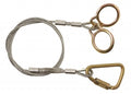 3 Carabiner Sling Anchor Galvanized Cable N558
