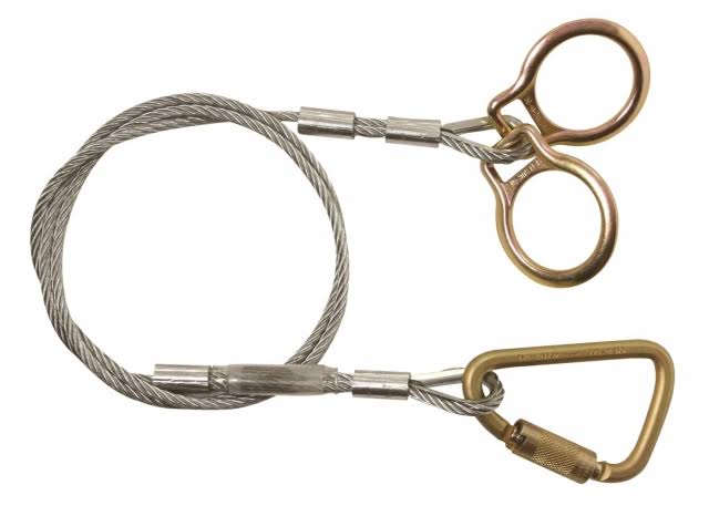 3 Carabiner Sling Anchor Galvanized Cable N558