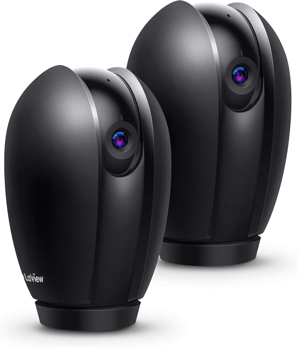 2X 32GB SD Cards, PT Indoor WiFi Security Camera System with Motion Detection, Two-Way Audio, Night Vision, Pack of 2 U417
