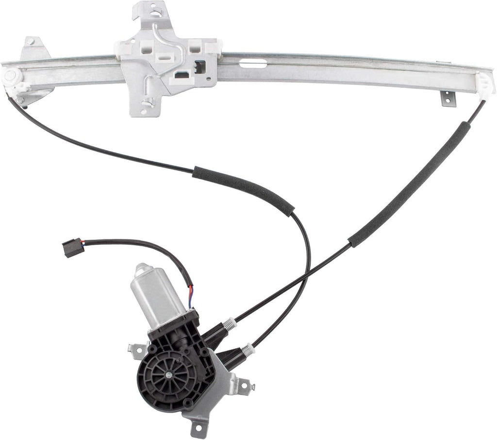 Front Passenger Side Power Window Regulator and Motor Assembly Pack of 2 L43908