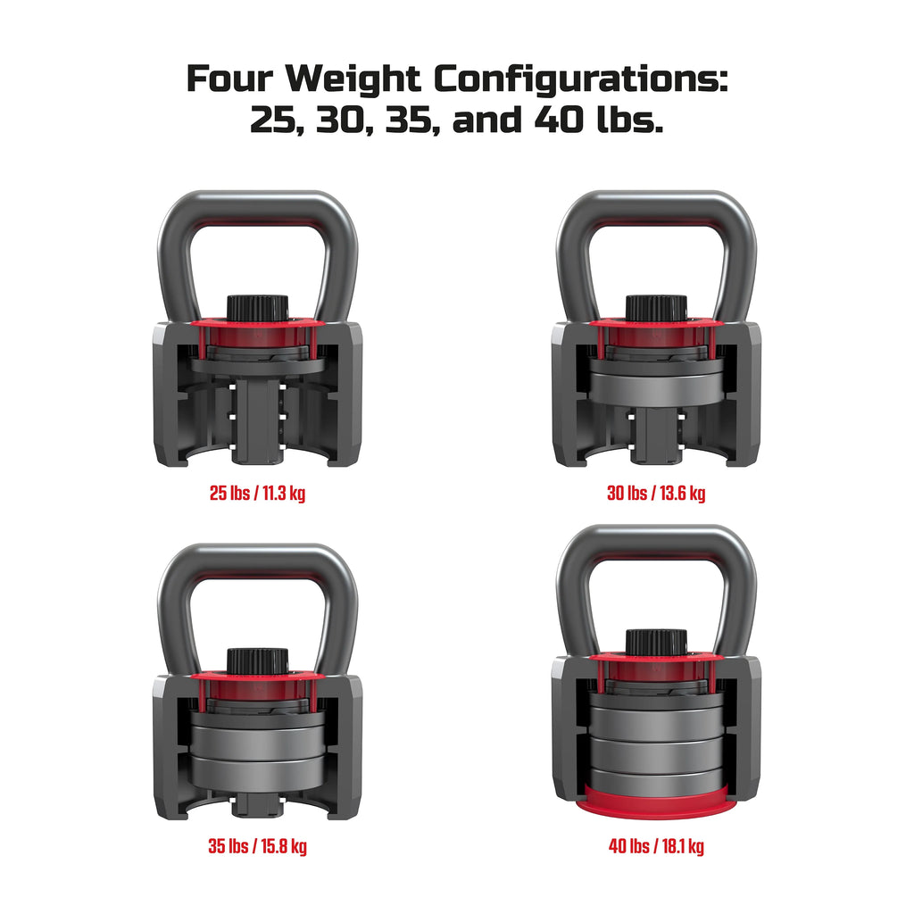Adjustable Kettlebell 25-40 lbs B87088