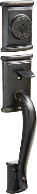 Venetian Bronze Single Cylinder Exterior Handle Set N642331