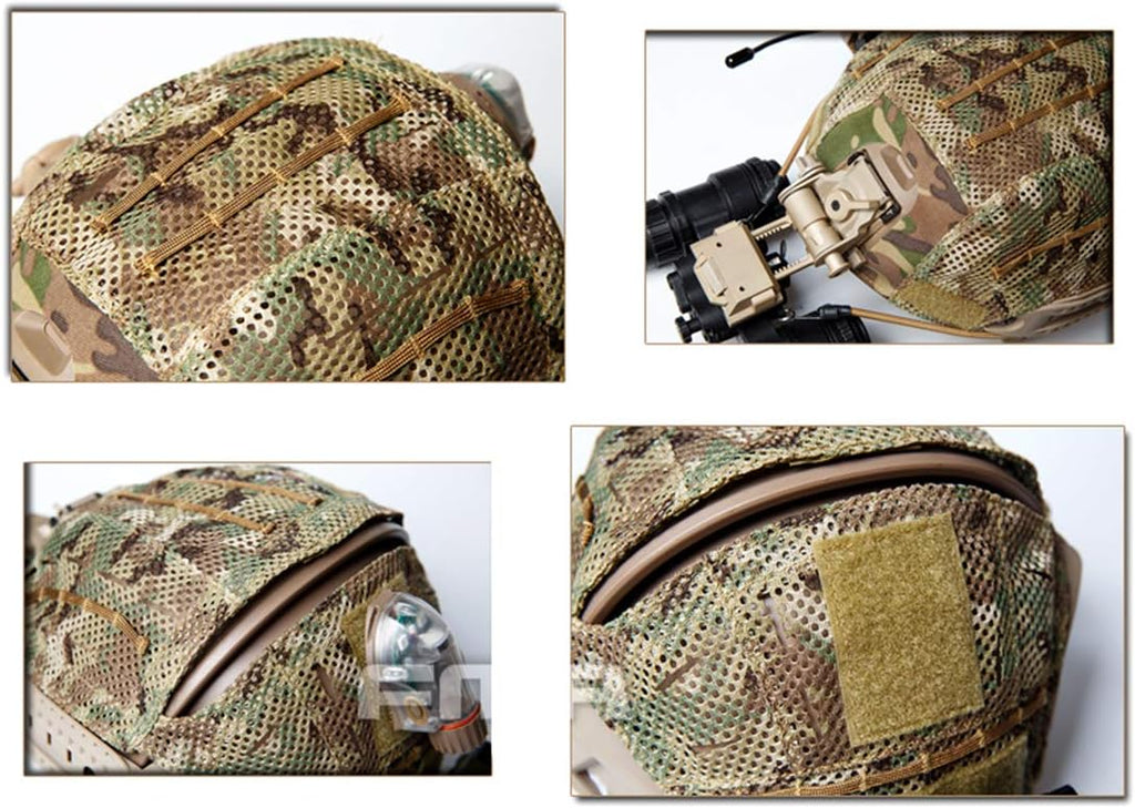 Multicam Mesh Helmet Cover Y128