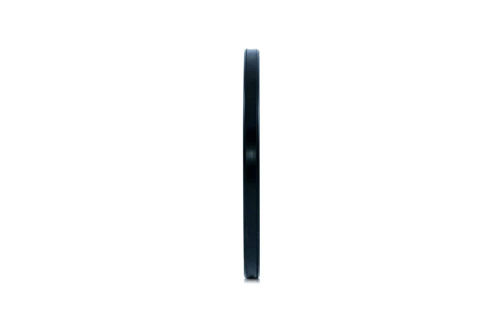 Solid Rubber Bumper Plates with Steel Insert, 35 lbs Q856
