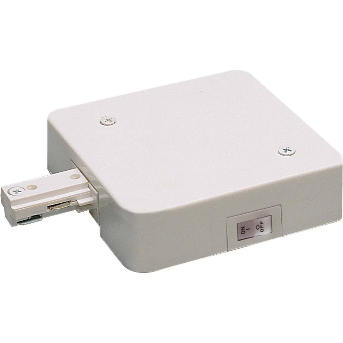 White 1 Circuit Track, 5 Amps D54615