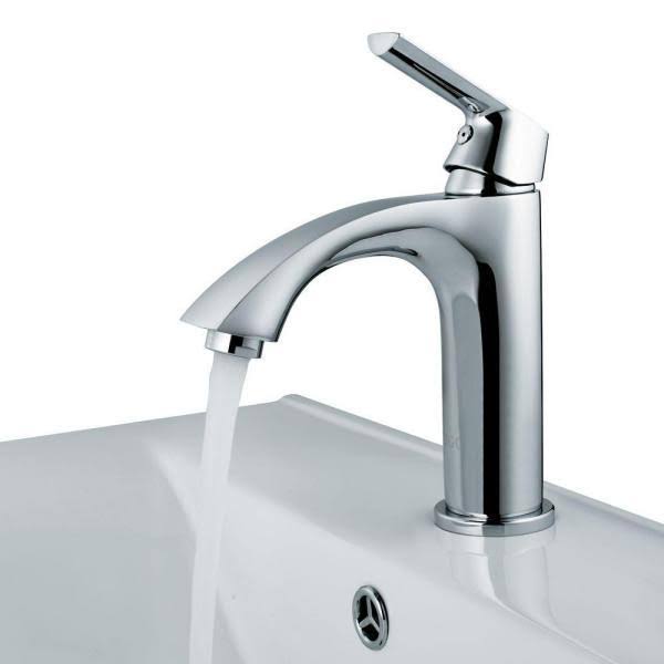Chrome Single Hole Bathroom Faucet N1646