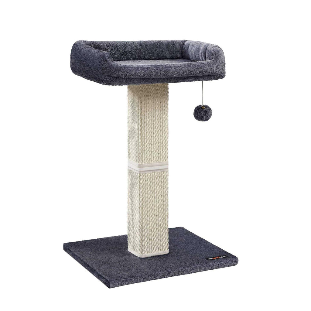Cat Scratching Post with Plush Perch T76892