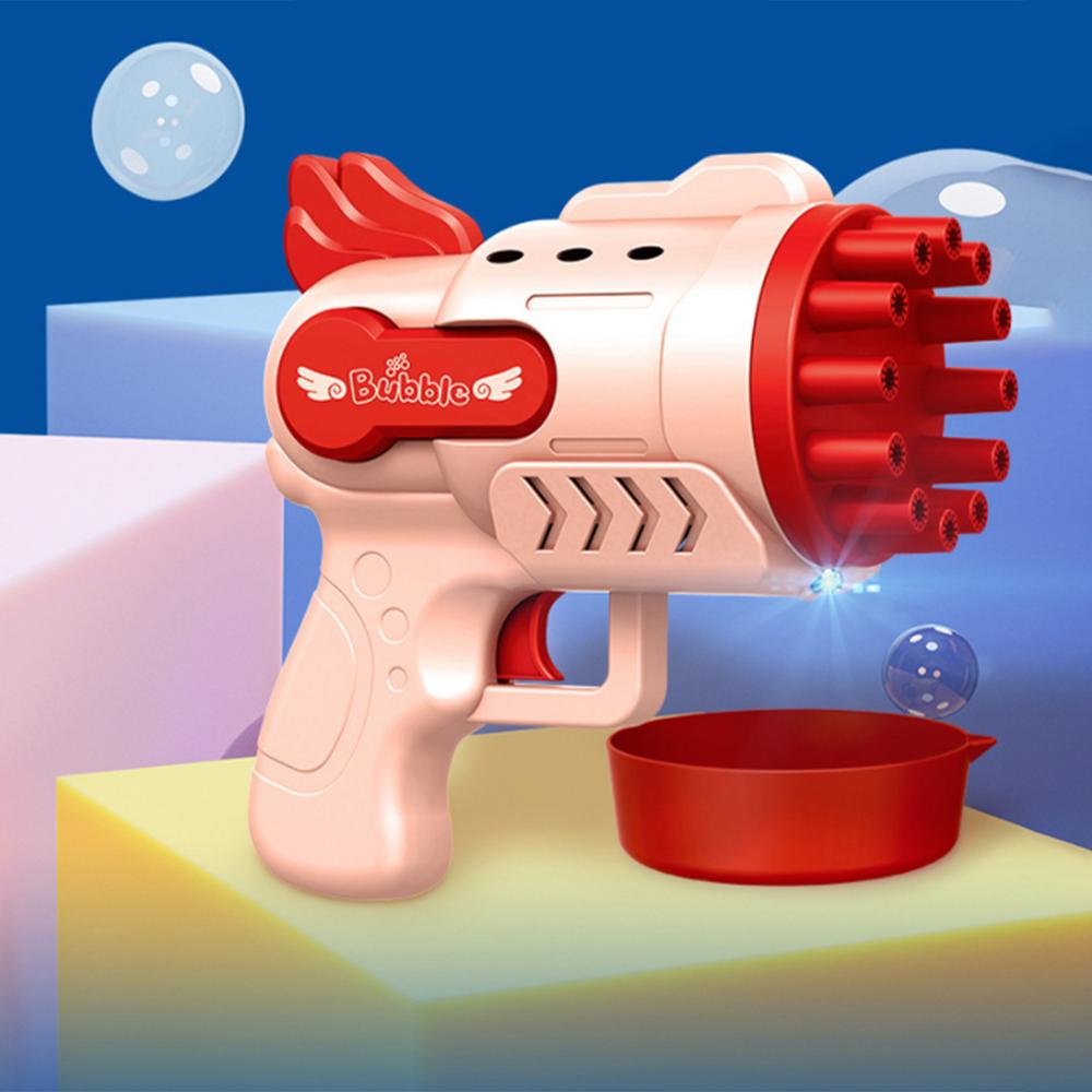Automatic Bubble Blaster Toy with Cooling Fan & Solutions Batteries Operated P376538