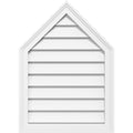 Peaked Top Surface Mount PVC Gable Vent F849