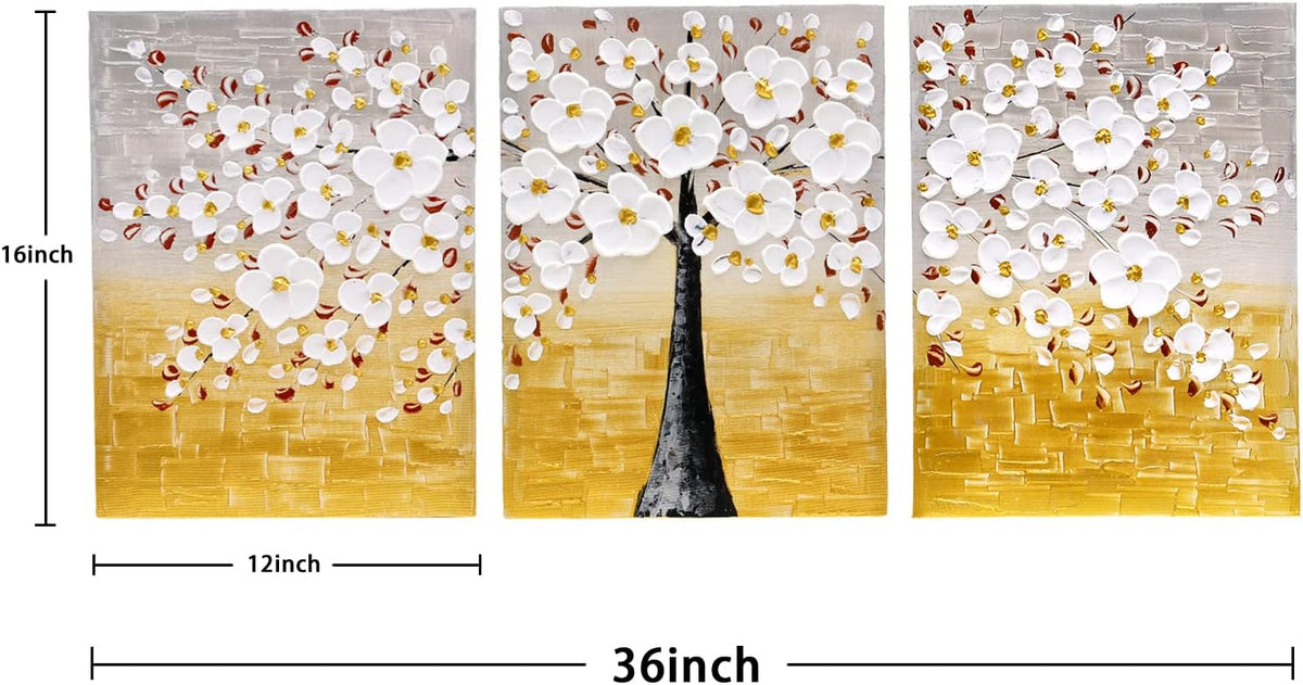 Canvas Wall Art 12x16x3 Panel T197985