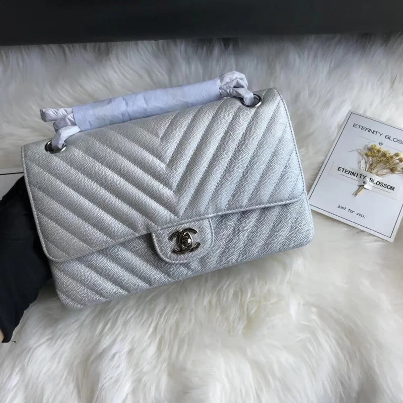 Quilted Calfskin Flap Bag N72953