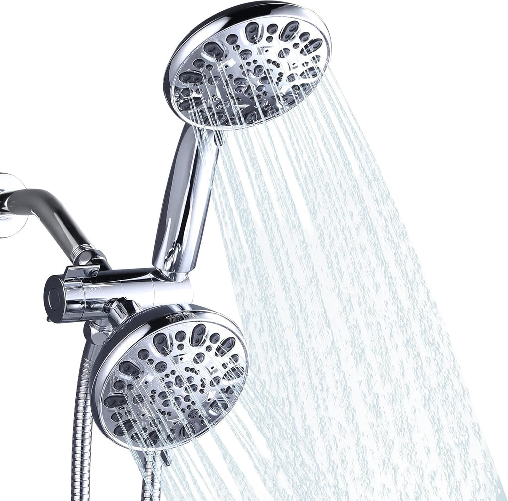Dual Oil-Rubbed Bronze 2 in 1 Shower Head with Hose, Pack of 2 B386148
