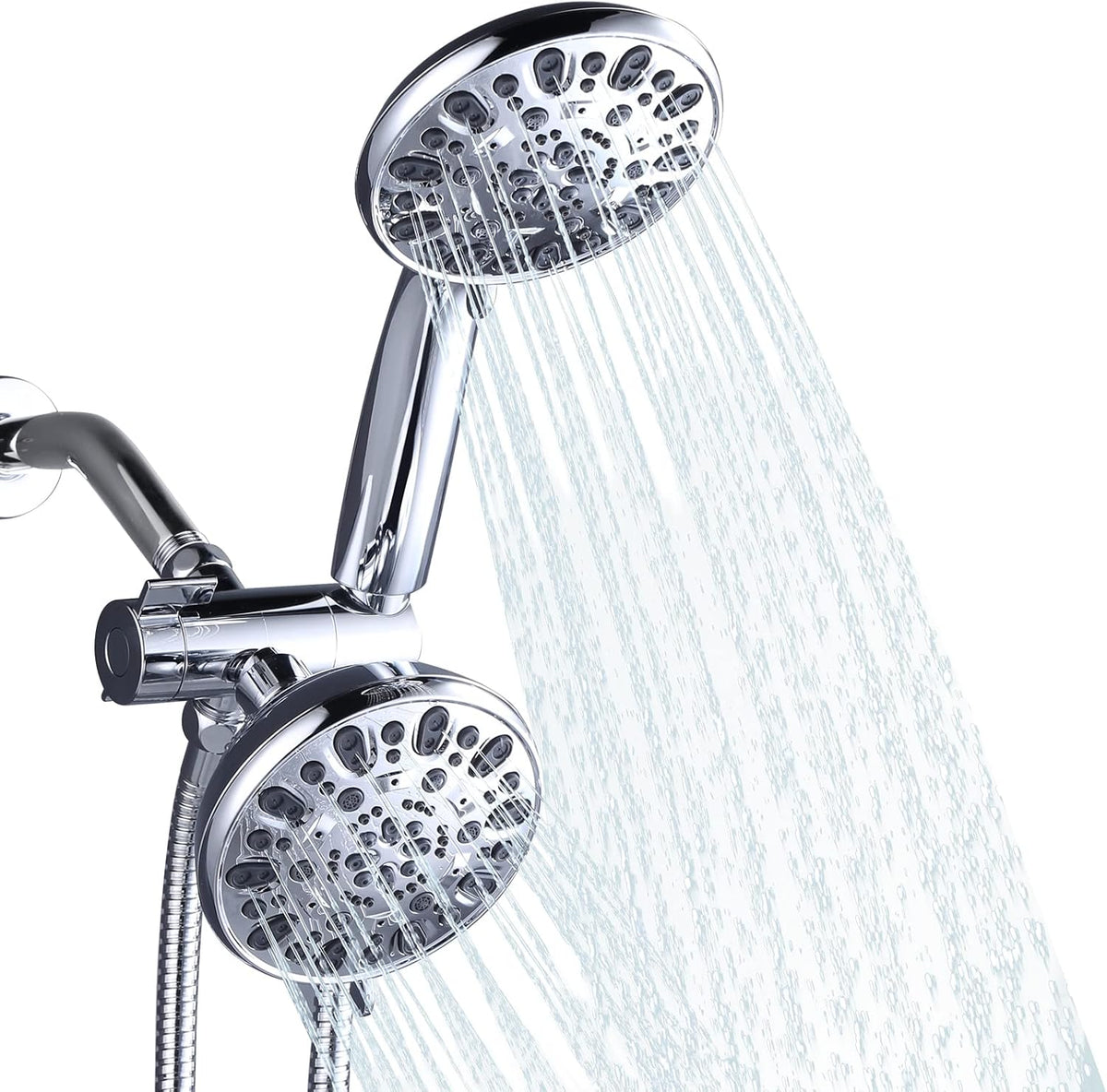 Dual Oil-Rubbed Bronze 2 in 1 Shower Head with Hose, Pack of 2 B386148