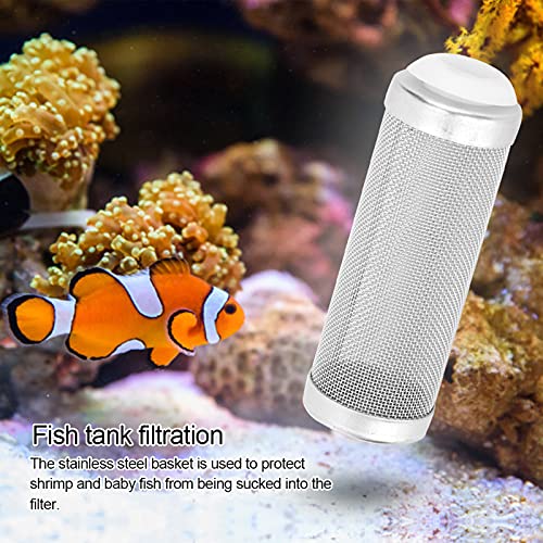 5PCS Stainless Steel Aquarium Filter Guard Net U2858