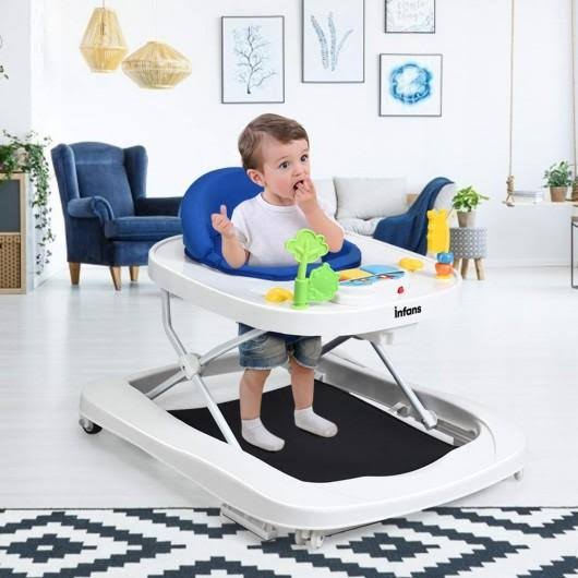Navy 3 in 1 Foldable Baby Walker T30857