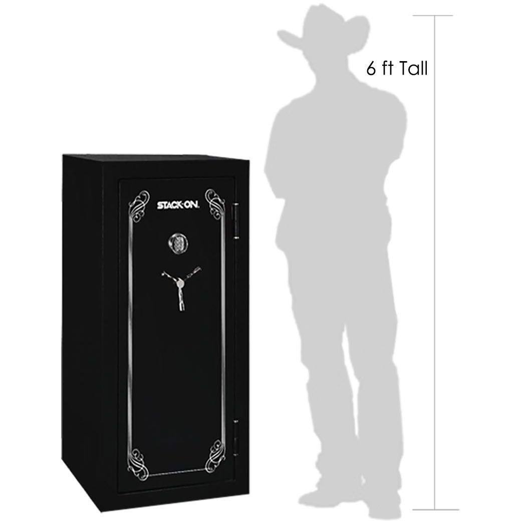 Black 8-Gun Security Cabinet F82421