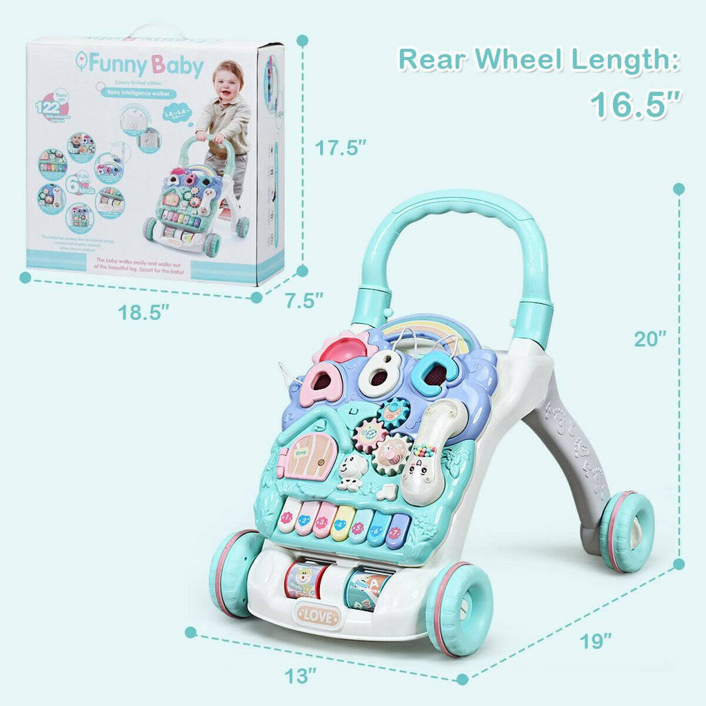 Sit-to-Stand Learning Walker Musical Toy H6476