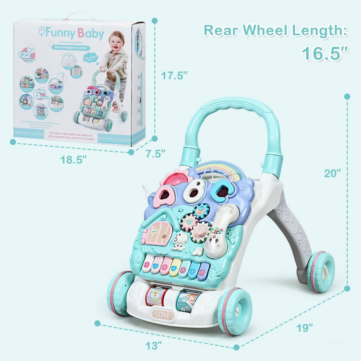 Sit-to-Stand Learning Walker Musical Toy H6476