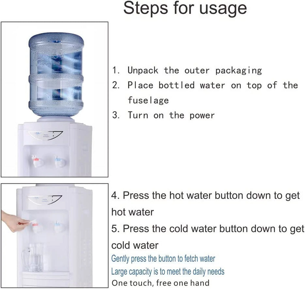 5 Gallon Top-Loading Water Cooler Dispenser R744158