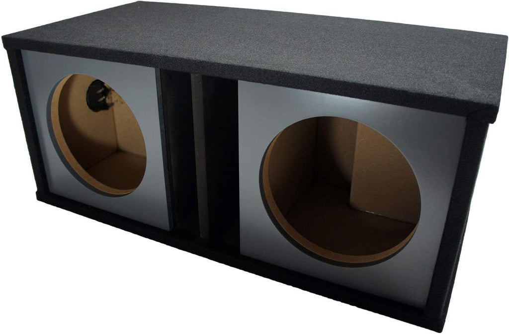 Ported Dual 10 Sub Box Enclosure & Amp M298525