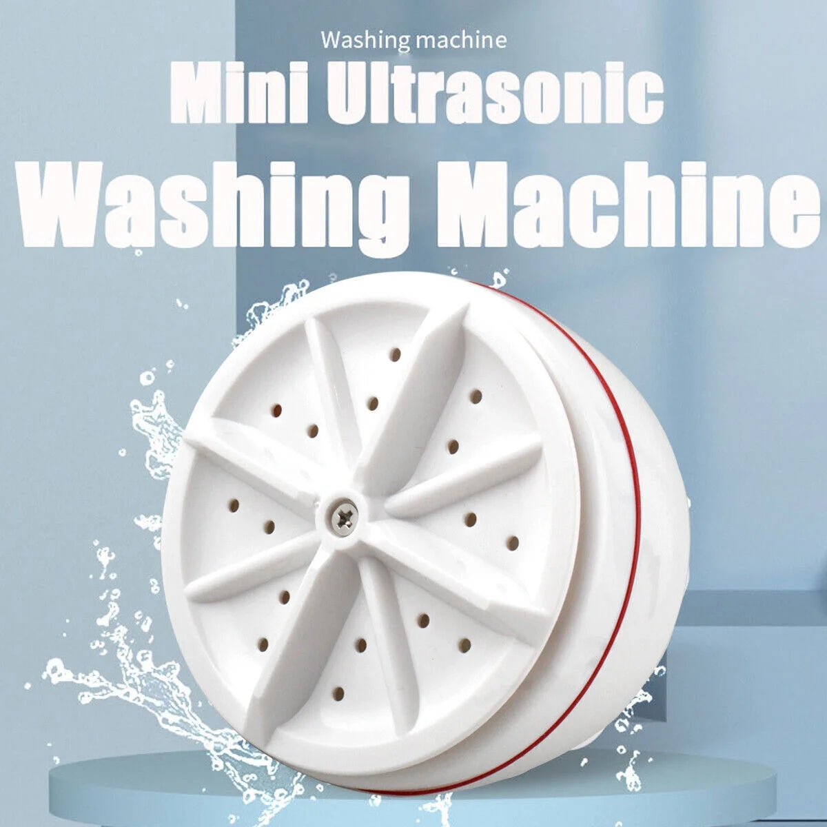 Mini Ultrasonic Portable Washing Machine C910