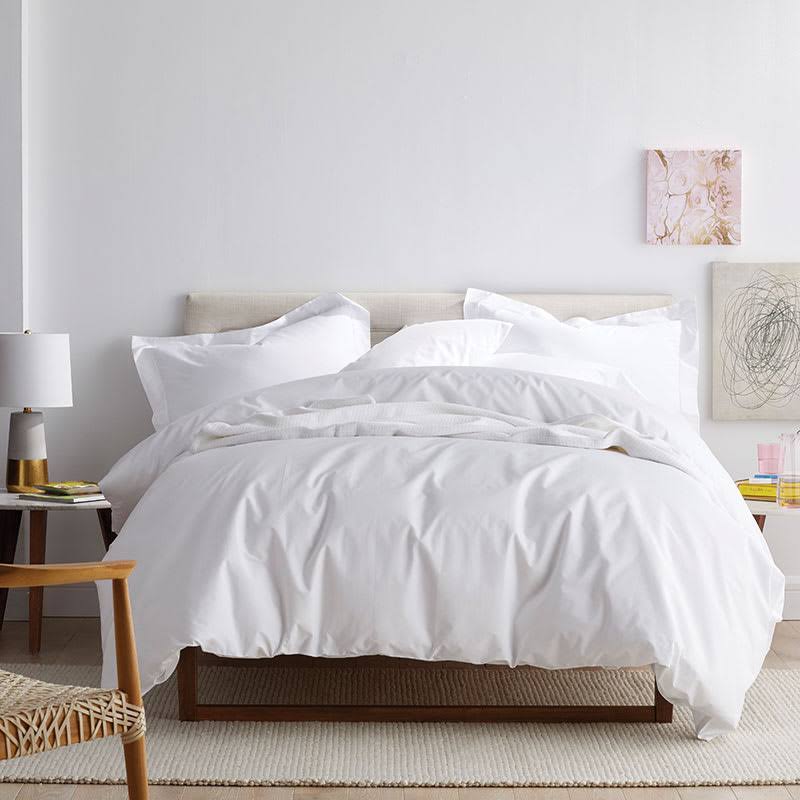 Cotton Percale Full Fitted Sheet I502
