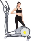 Adjustable Magnetic Elliptical Cross Trainer with LCD Monitor G8961