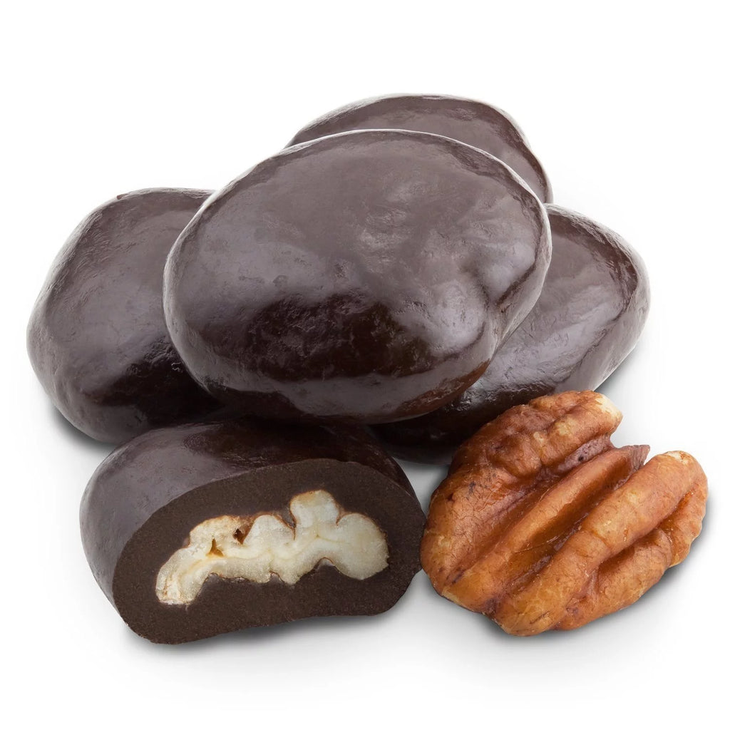 Dark Chocolate Covered Pecans 5 LB P131460