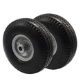 4.10/3.50-4" Flat Free Utility Tire on Wheel with 3.5" Centered Hub F583673