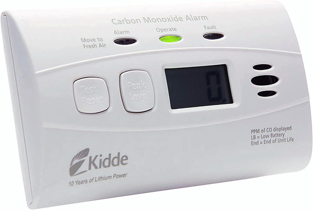 Carbon Monoxide Detector with Lithium Battery, Digital Display, Pack of 2 B770