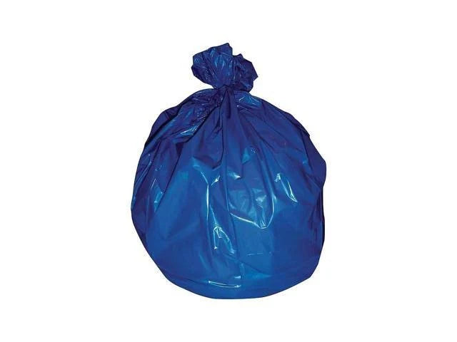 Blue 44 gal 1.3 Mil Trash Bags H684493