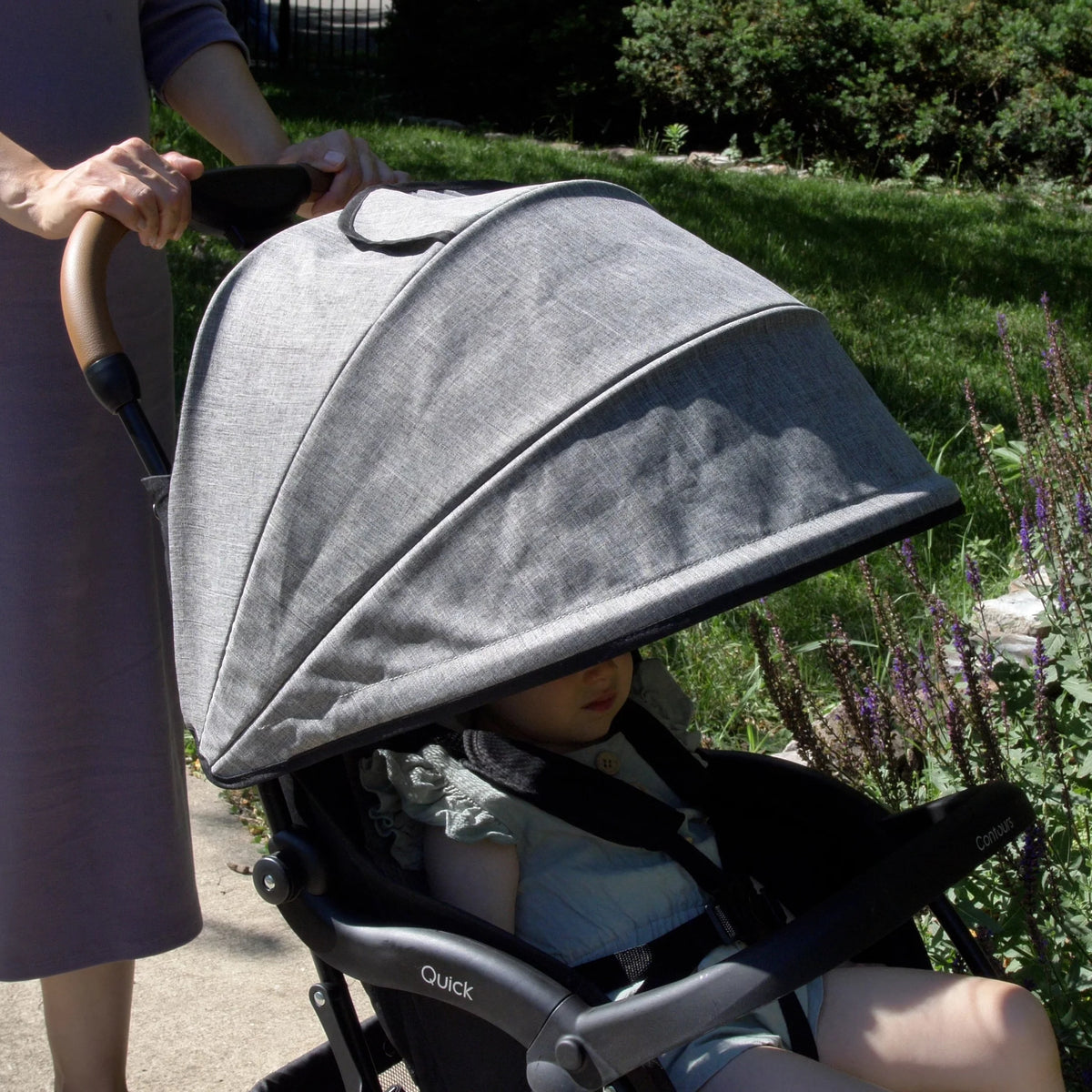Lightweight Compact Travel Stroller Gray V494676