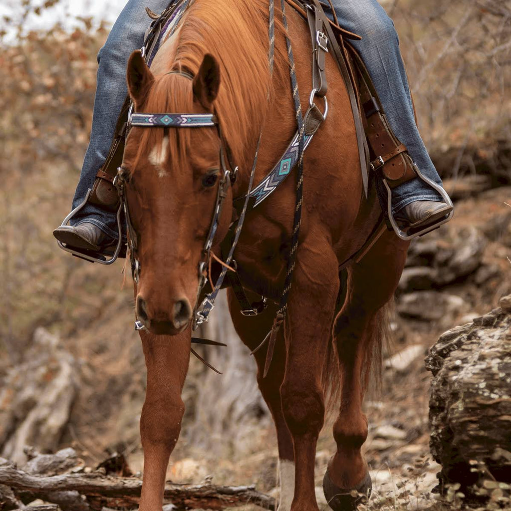 Beaded Ear Headstall M452722
