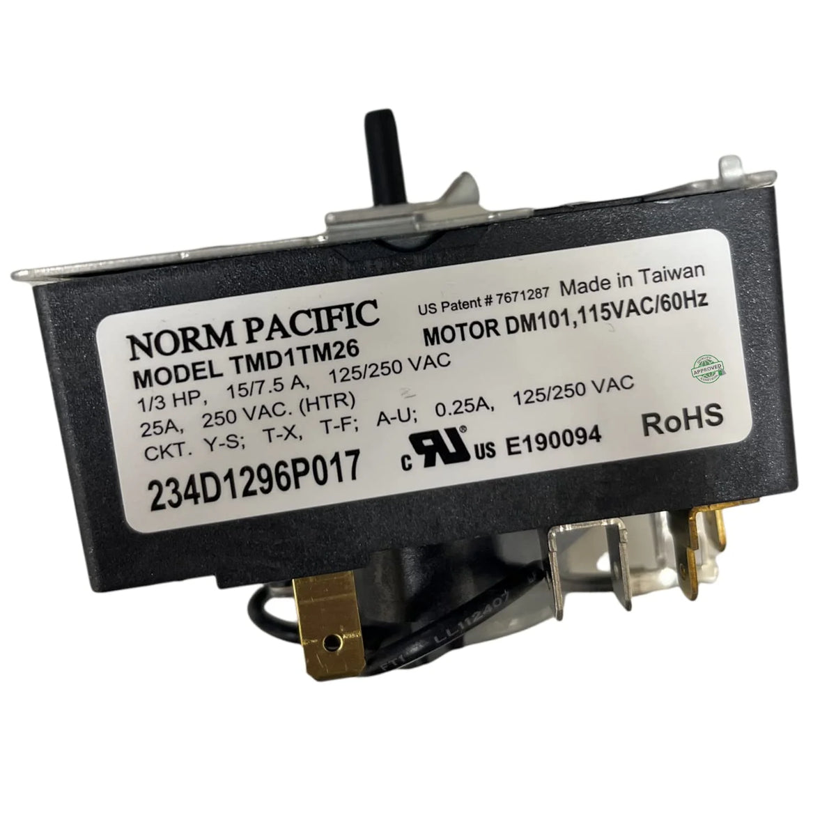 Washer/Dryer Timer 10 Terminals A3774