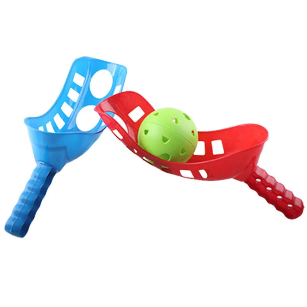 Scoop Ball Game Set with Scoops and Balls Outdoor Throwing and Catching Game P837983
