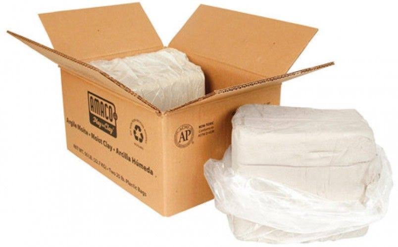 White Low Fire Clay 50 lb E838