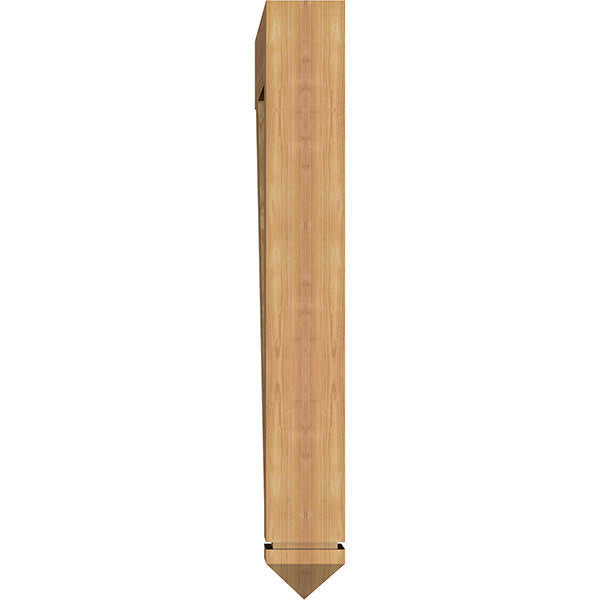 Thorton Arts u0026 Crafts Smooth Bracket, Western Red Cedar Q601475