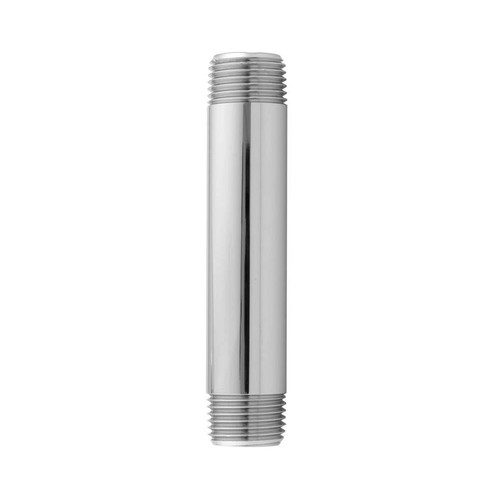 1/2x22 IPS x 72x22 Brass Vertical Drop Ceiling Nipple Polished Chrome F416