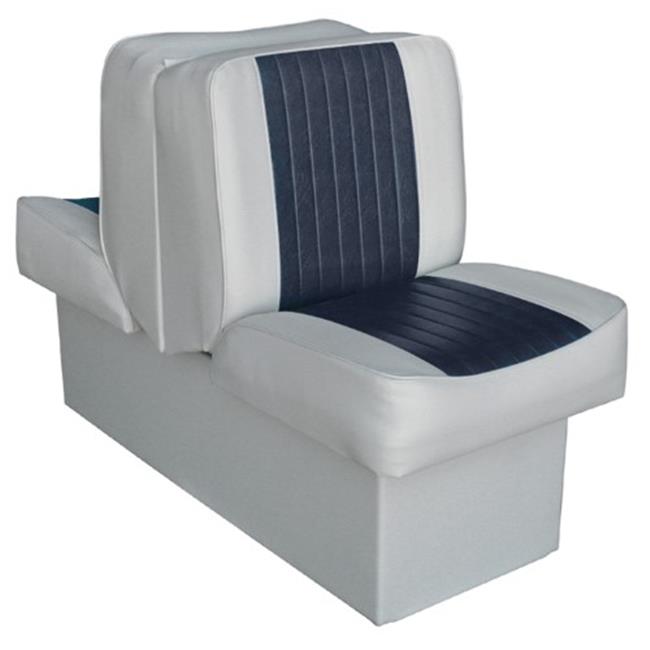 Grey & Navy Lounge Seat T5984