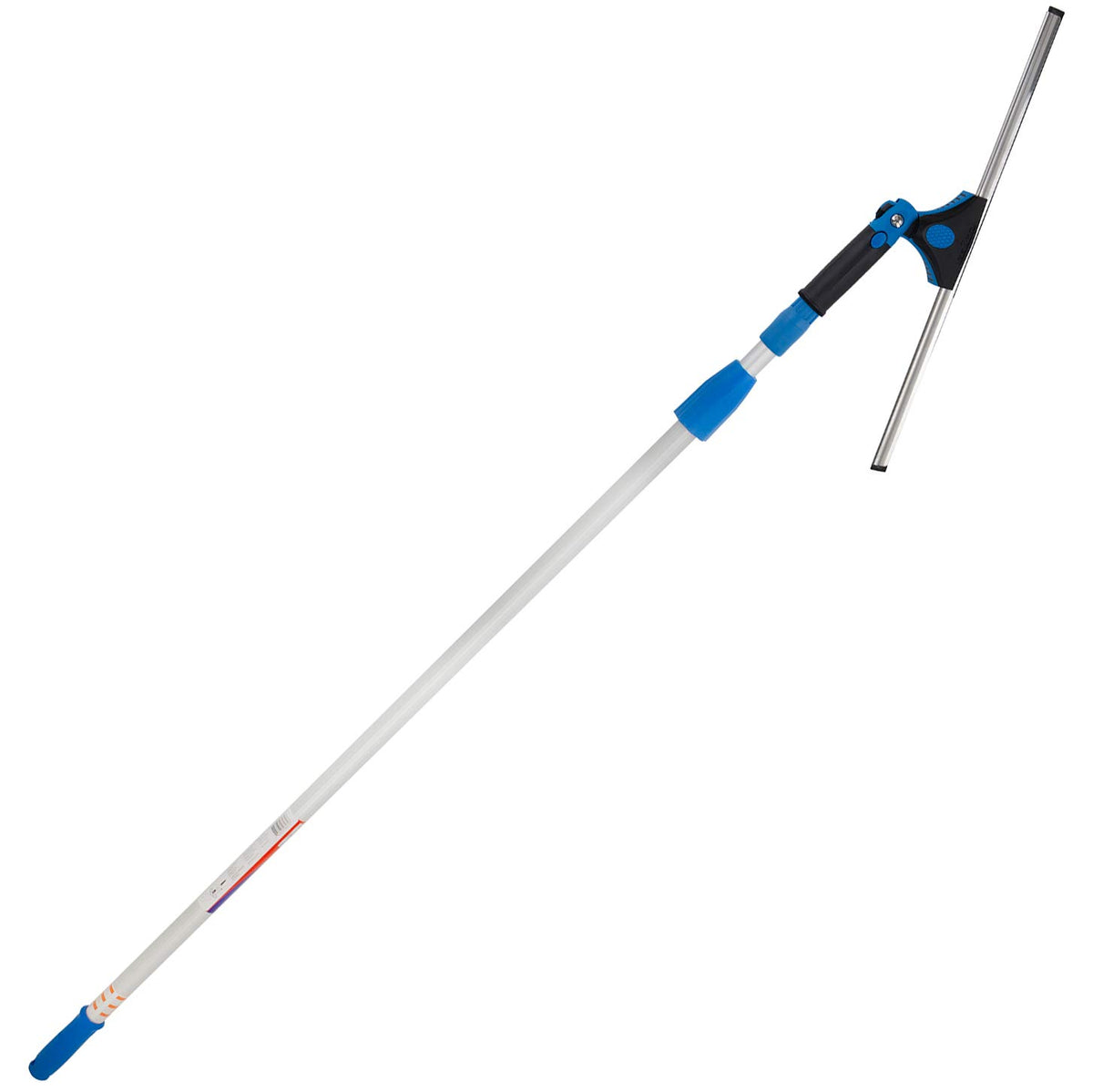 18" Grip Swivel Window Squeegee with 8' Pole, Pack of 2 A294