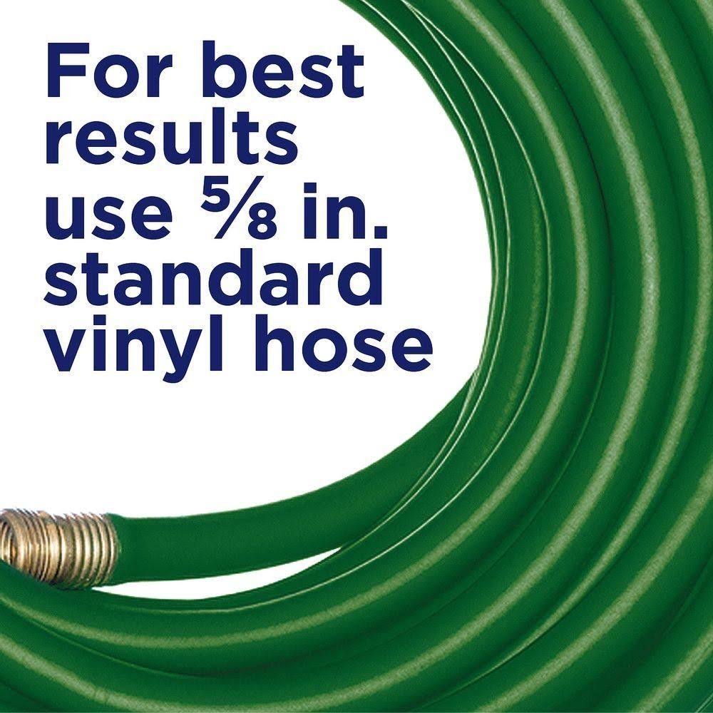 Wicker Hideaway Hose Reel with Brass In-Out Tube V785605