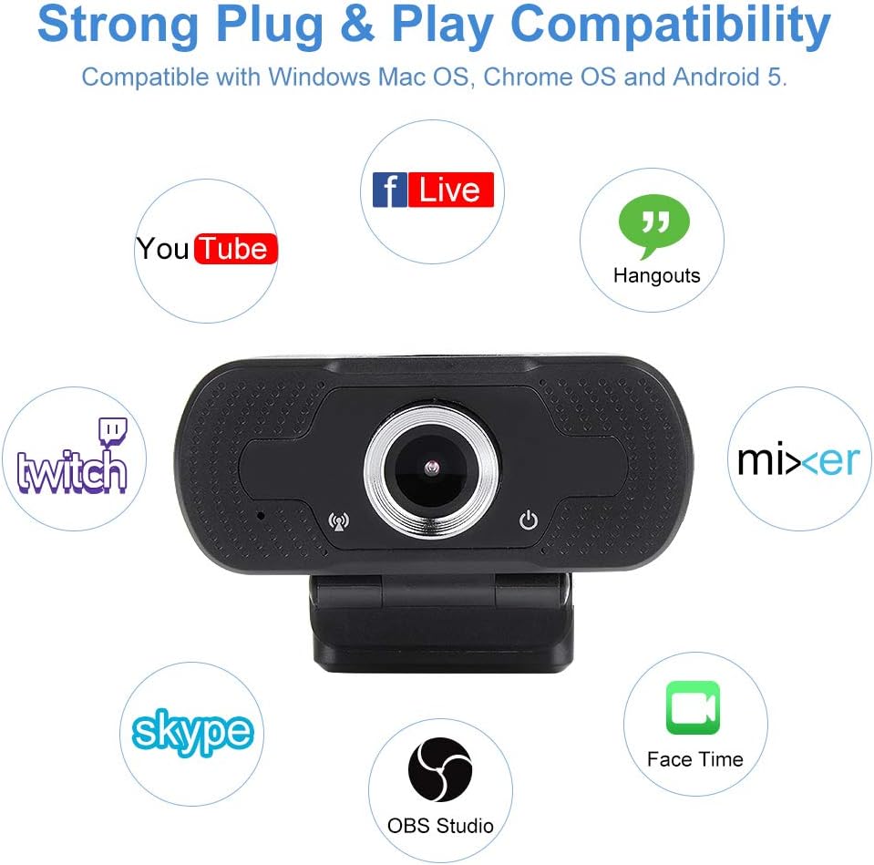 1080p HD Webcam with Microphone S470