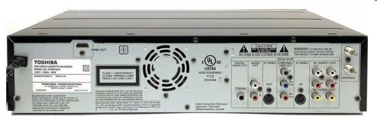 DVD Recorder VCR Combo H225