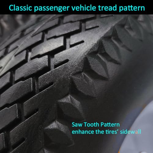 4.10/3.50-4" Flat Free Utility Tire on Wheel with 3.5" Centered Hub F583673